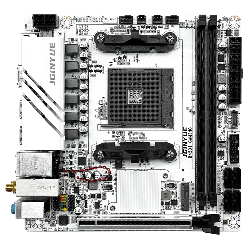 B450 Motherboard itx AM4 for 1th-5th Gen AMD Ryzen B450I GAMING for 5700X 5600 4500 4600G