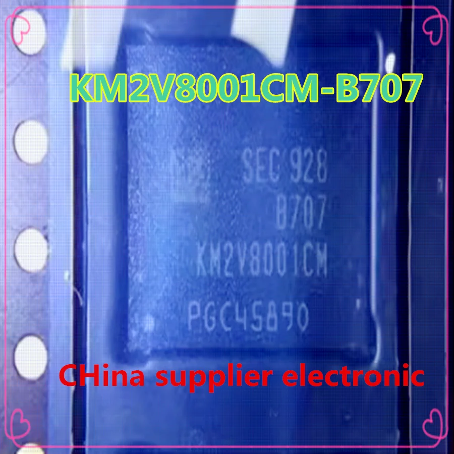 

KM8B8001JM-BC01 KM8B8001JM-BC01 KM2V8001CM-B707 KM2L9001CM-B518 128+6G NEW BGA KM2H7001CM-B518 64+6G Memory