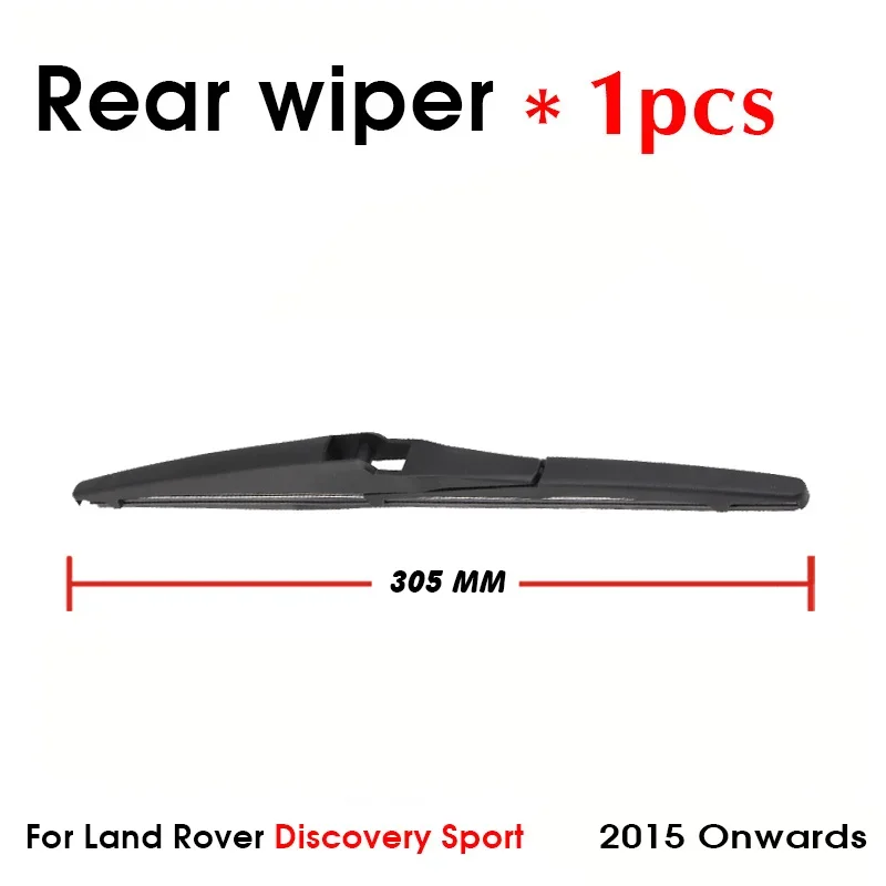 Car Wiper blade Rear Back Window Windscreen Windshield Wipers For Land Rover Discovery Sport 305mm 2015 Onwards Auto Accessories