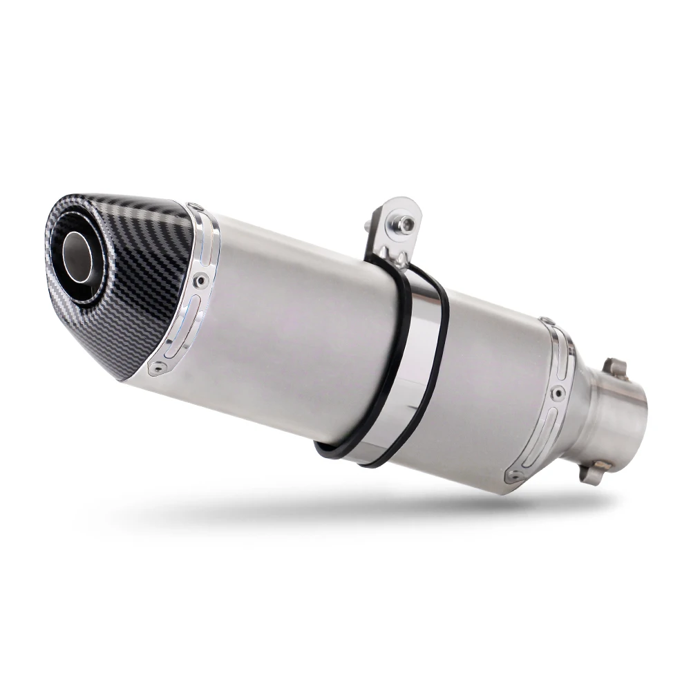 

Универсальный 51 мм мотоциклетный глушитель R77, хвостовая труба Escape Moto для GY6 250SR cbr250rr MT03 R25 GSX250R NINJA250