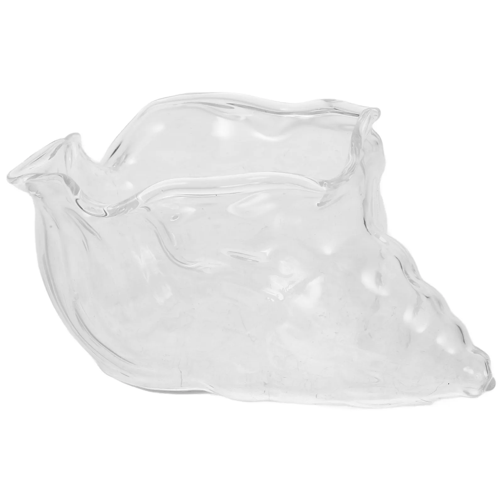 

Unique Conch Shape Glass Cup Stylish Wine Mug Novelty Beer Glass Portable Beverage Cup for Home Bar Cafe Party Drinkware