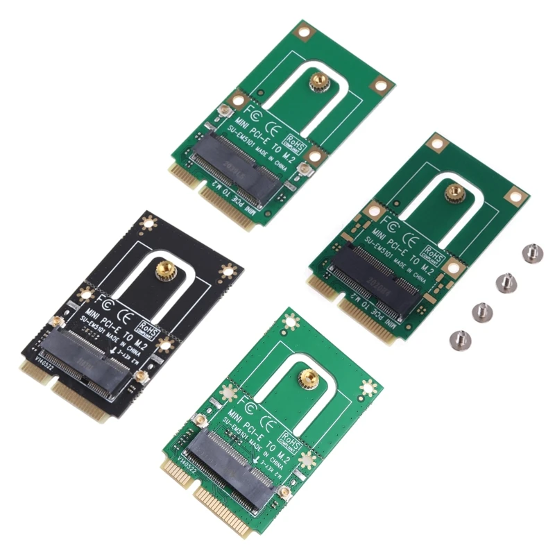 DN59 Mini PCI-E sang M.2 Adapter Card Chuyển đổi PCIE WiFi Card NGFFF cho Key Inte