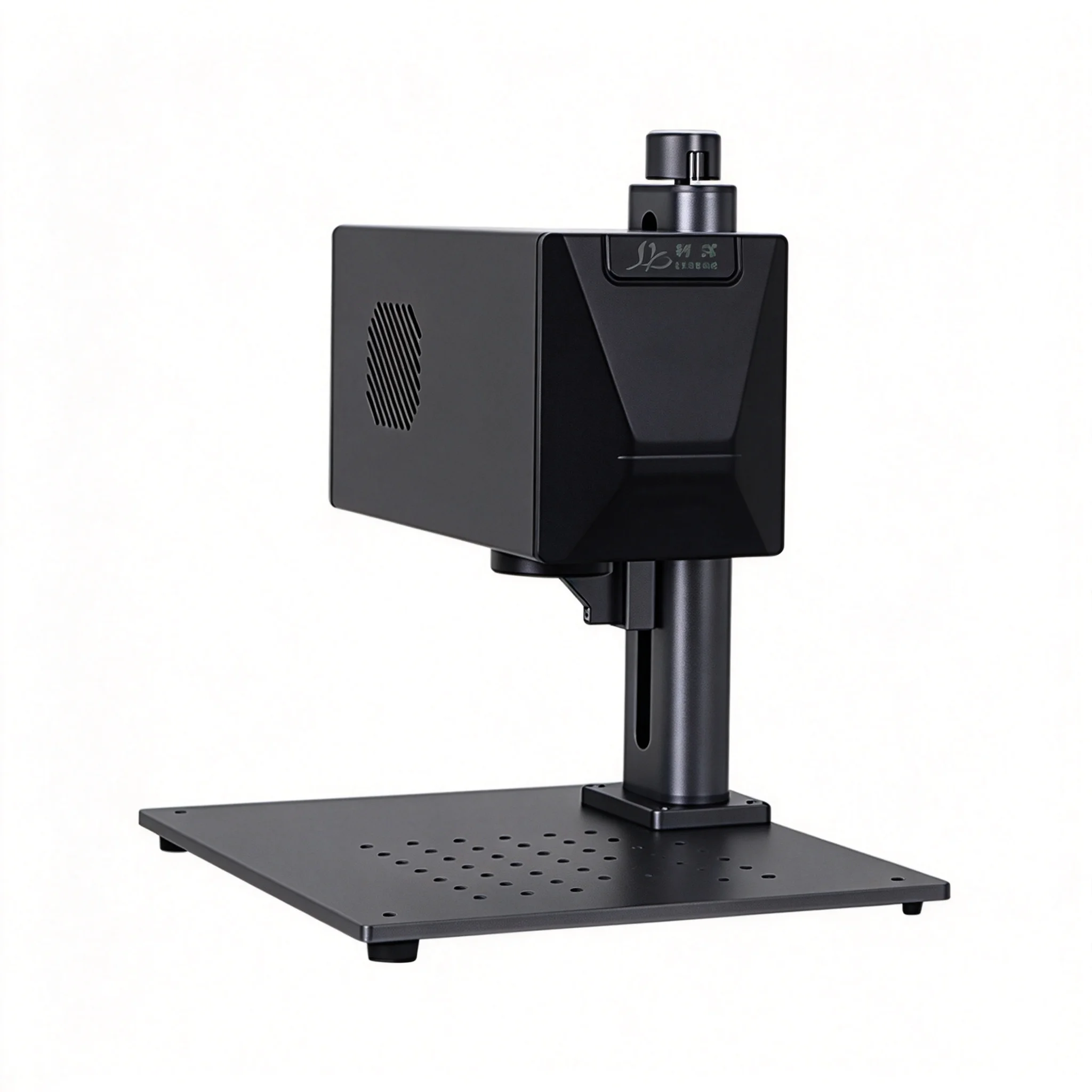 LY mini Desktop Fiber Laser Marking Machine Upgrade Rotation Axis Rolling Roller Axis 20W Metal Engraving Machine