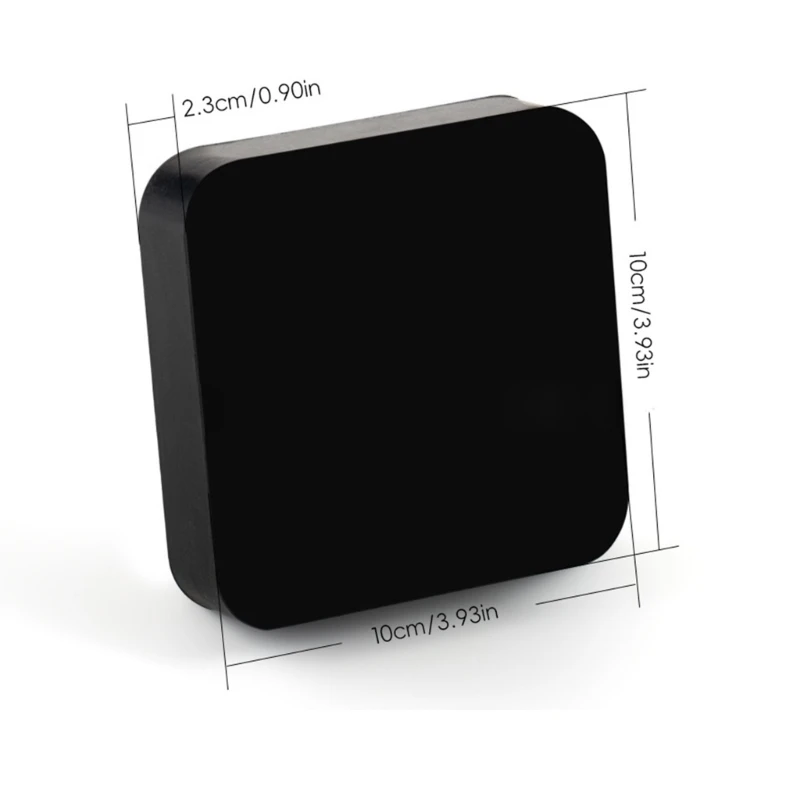 10x10x2.4cm Jewelry Stamping Tool Block for Jewelry Making Accessories N2UE