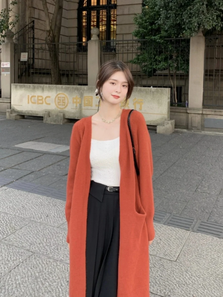 

Свитера Джемперы Кардиганы женские для женщин Длинные нежные вязаные рукава «летучая мышь» в стиле гранж Винтаж 90-х годов Y2K Альтернативная уличная одежда Повседневная