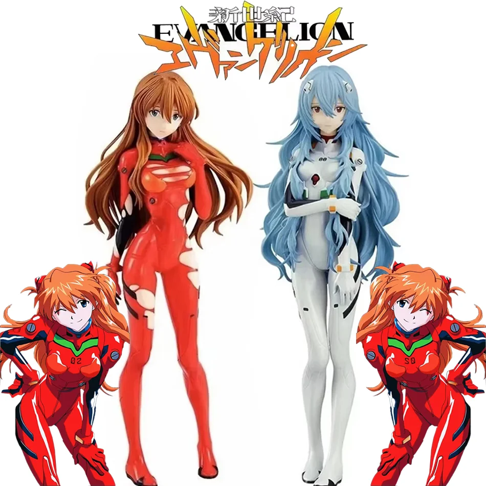 Figura de Anime Genesis Evangelion EVA Ayanami Rei Asuka, Modelo Bidimensional, Ornamento de Mesa, Brinquedo de Presente