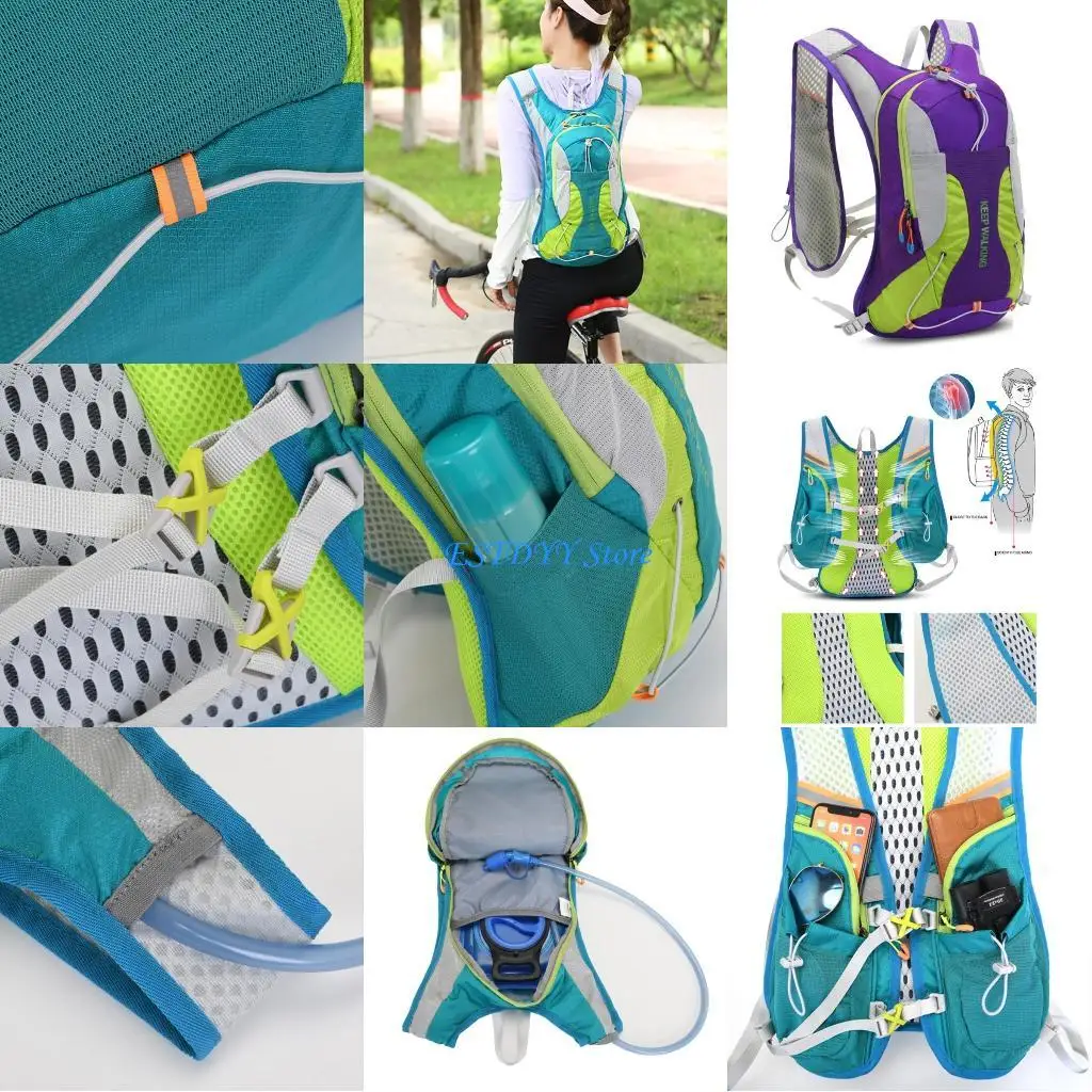 

G6DE Hiking Backpack for Women Man Hydrations Vest Backpack Cycling Backpacks Large Capacity Backpack Running Backpack