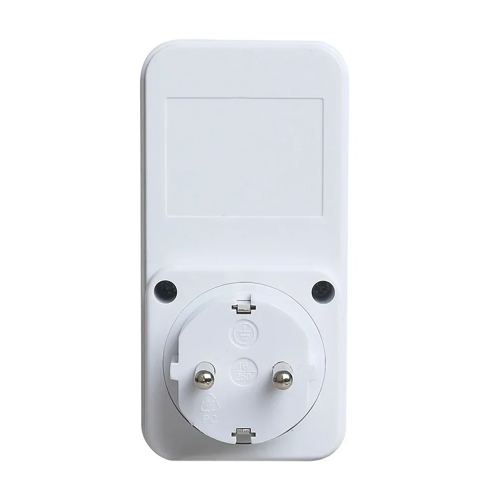 Sockets EU Timer Socket 5~6 Minutes Electrical For Socket Outlets PVC Stabilizer Surge Protection Voltage 220V