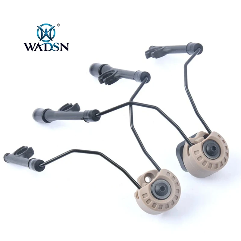 Tactical Headphone Holder Comtac 2 Communication Headset Modification Bracket Rotate 360 ​​Degrees Outdoor Hunting Accessory