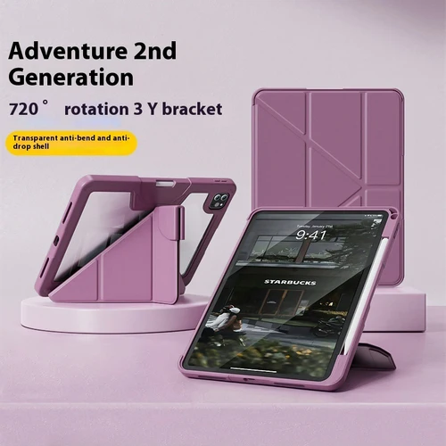 Imagen 2 del producto Para iPad Pro 11 Funda 2025 M5 Pro 13 Funda Air 11 M2 Funda magnética desmontable iPad Air 13 M3 12,9 2022 Air 5th 10,9 Air 4 Funda