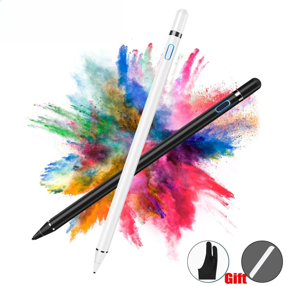 

For Apple pencil 1 2 Universal Stylus Pen Pencil for iPad 2021 Air 2 iPad Pro 11 12.9 Pencil Tablet Pen IOS Android
