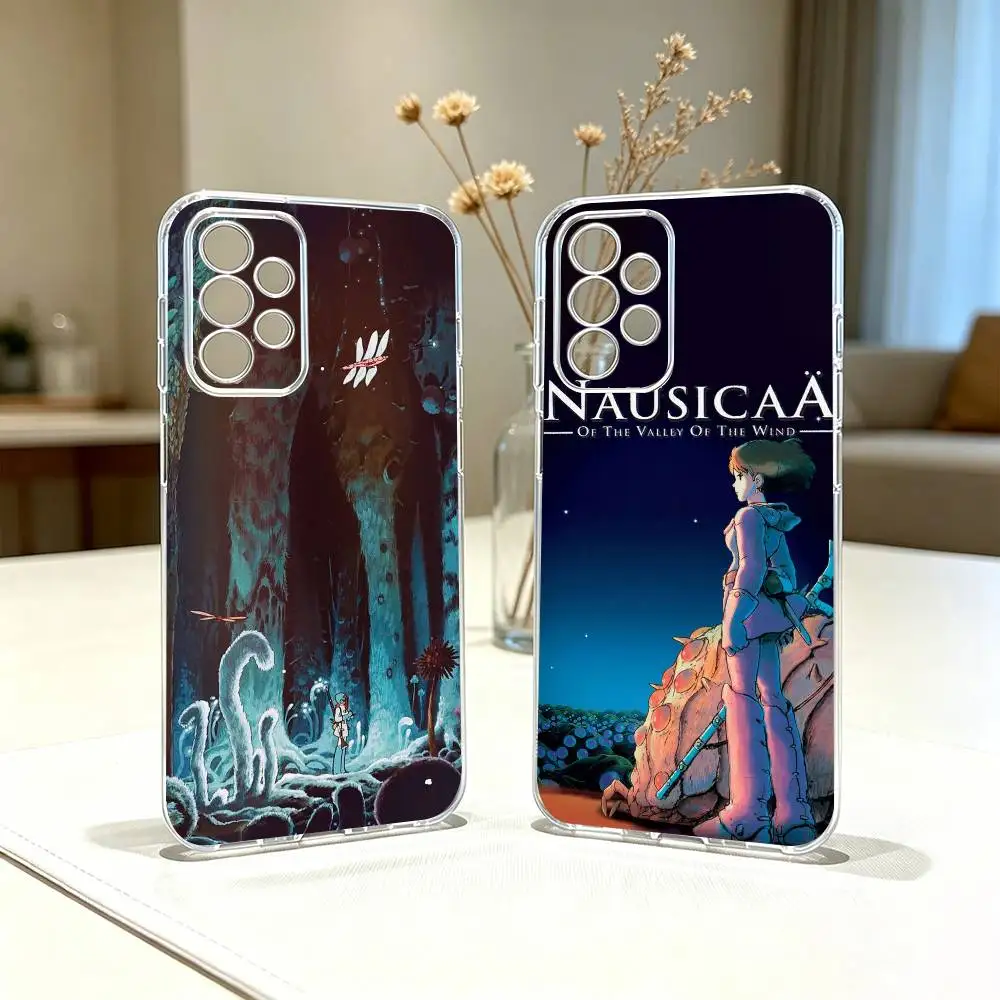 Anime n-Nausicaa   Phone Case Transparent Silicone Soft For Samsung S25,S24,S21,S22,S23,S30,Ultra,S20,Plus,Fe