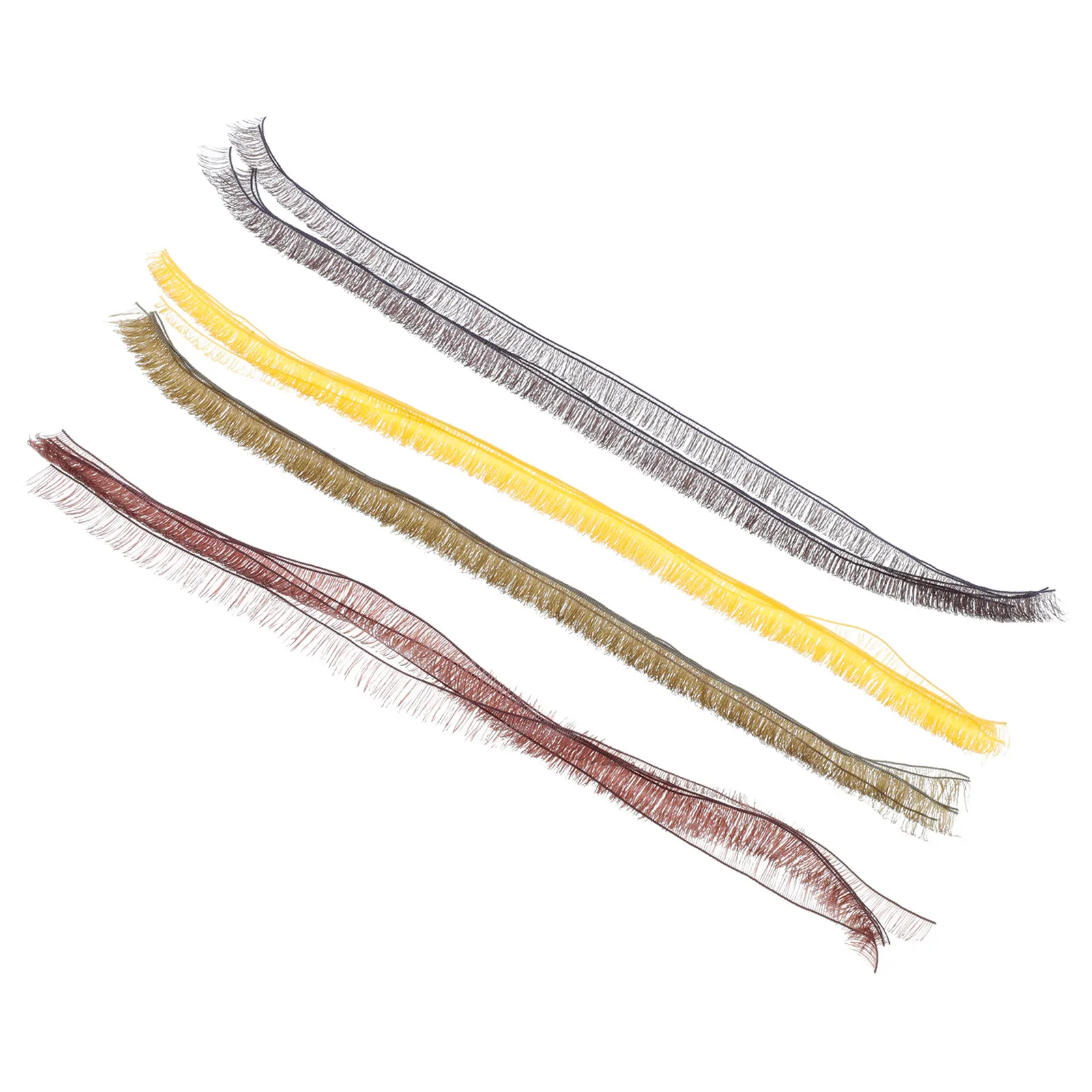 20Pcs Decorative Eyelashes DIY Eyelashes Eyelash Ornament Kid DIY Supplies Handmade Craft Eye Lashes Eyelash Ornament