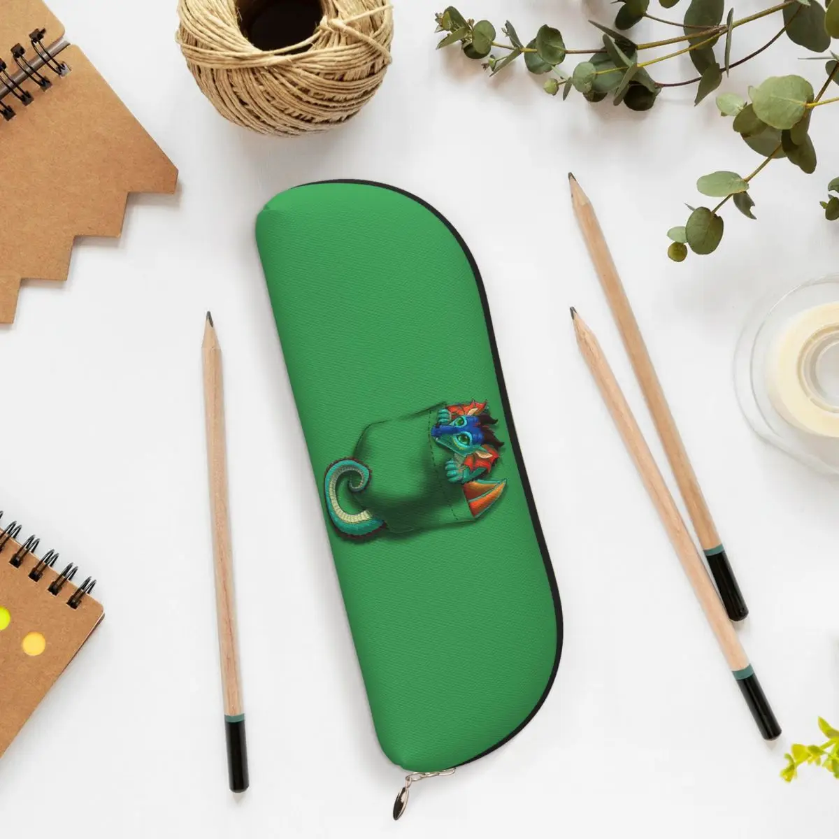 أجنحة النار - مقلمة جيب المجد التنين، حقيبة أقلام رصاص، لوازم القرطاسية، صندوق القلم، حقيبة أقلام رصاص لطلاب المدارس