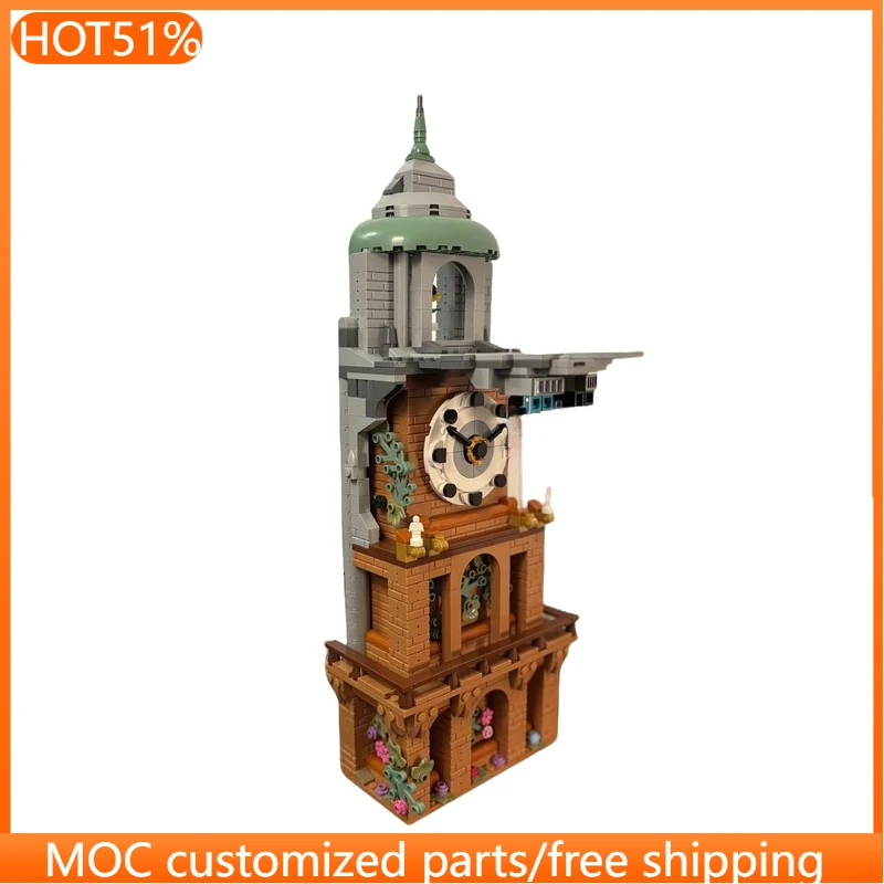 

715 PCS City Street Book Nook MOC Customize Modular Building Block Model Kids Popular Brick Educational DIY Toy Christmas Gift