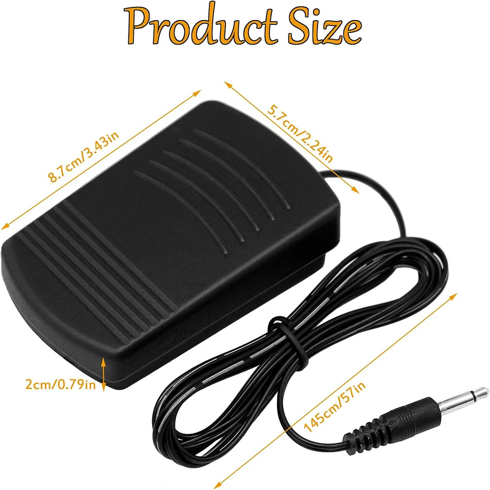 Universal Mini Sewing Machine Foot Pedal Switch
