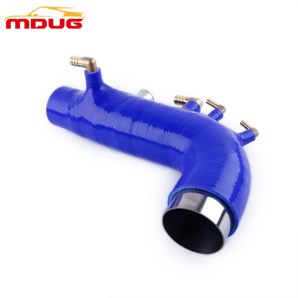 Per il 2008-2014 SUBARU WRX GE GH GR GV EJ25 /Forester XT /Legacy GT EJ25 Silicone Turbo Ingresso Tubo di Aspirazione Tubo