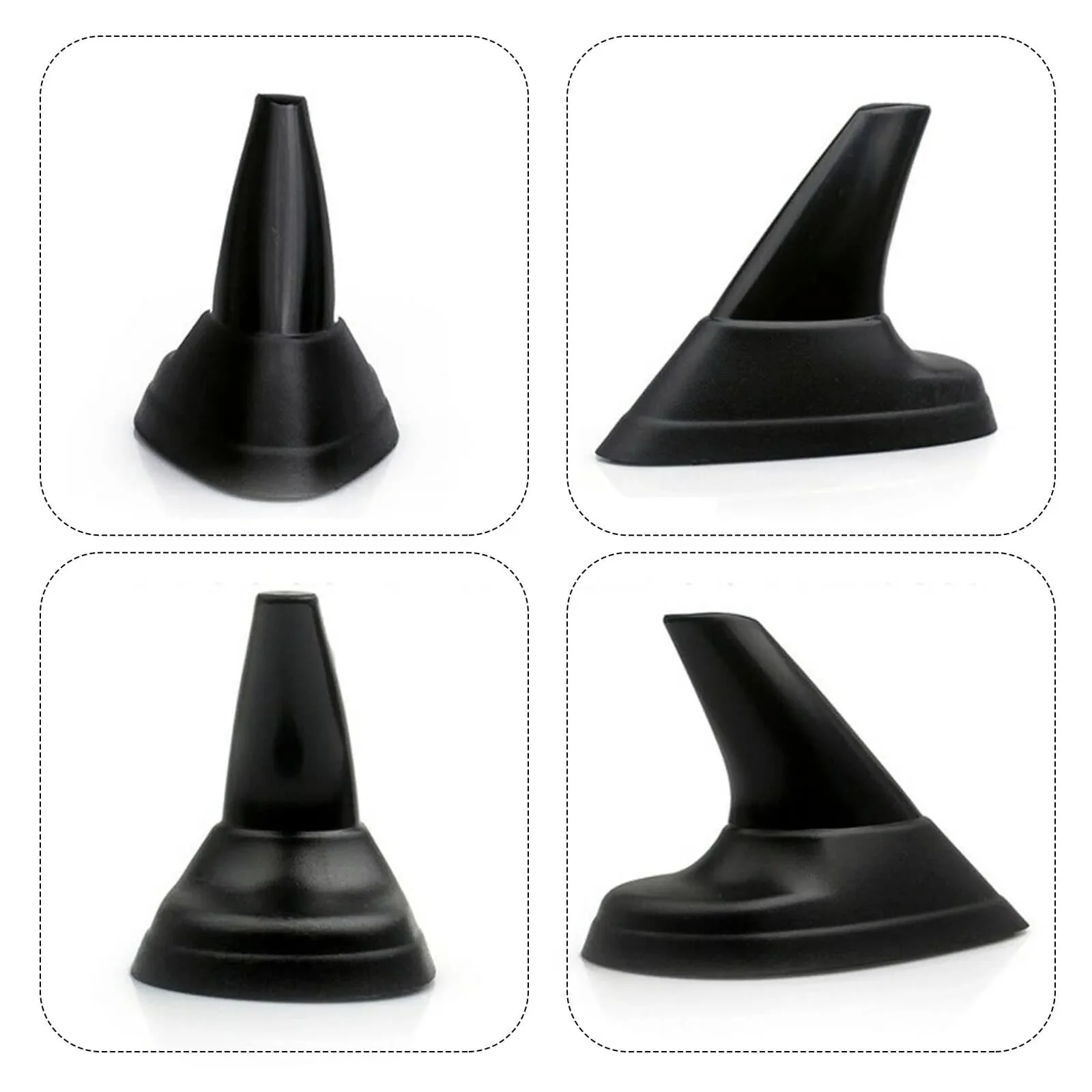 1PCS Shark Fin Rubber Dummy Antenna Aerial Cover 12762122 For Saab 9-3 9-3SS 9-5 Car Exterior Aerials Replacement Parts