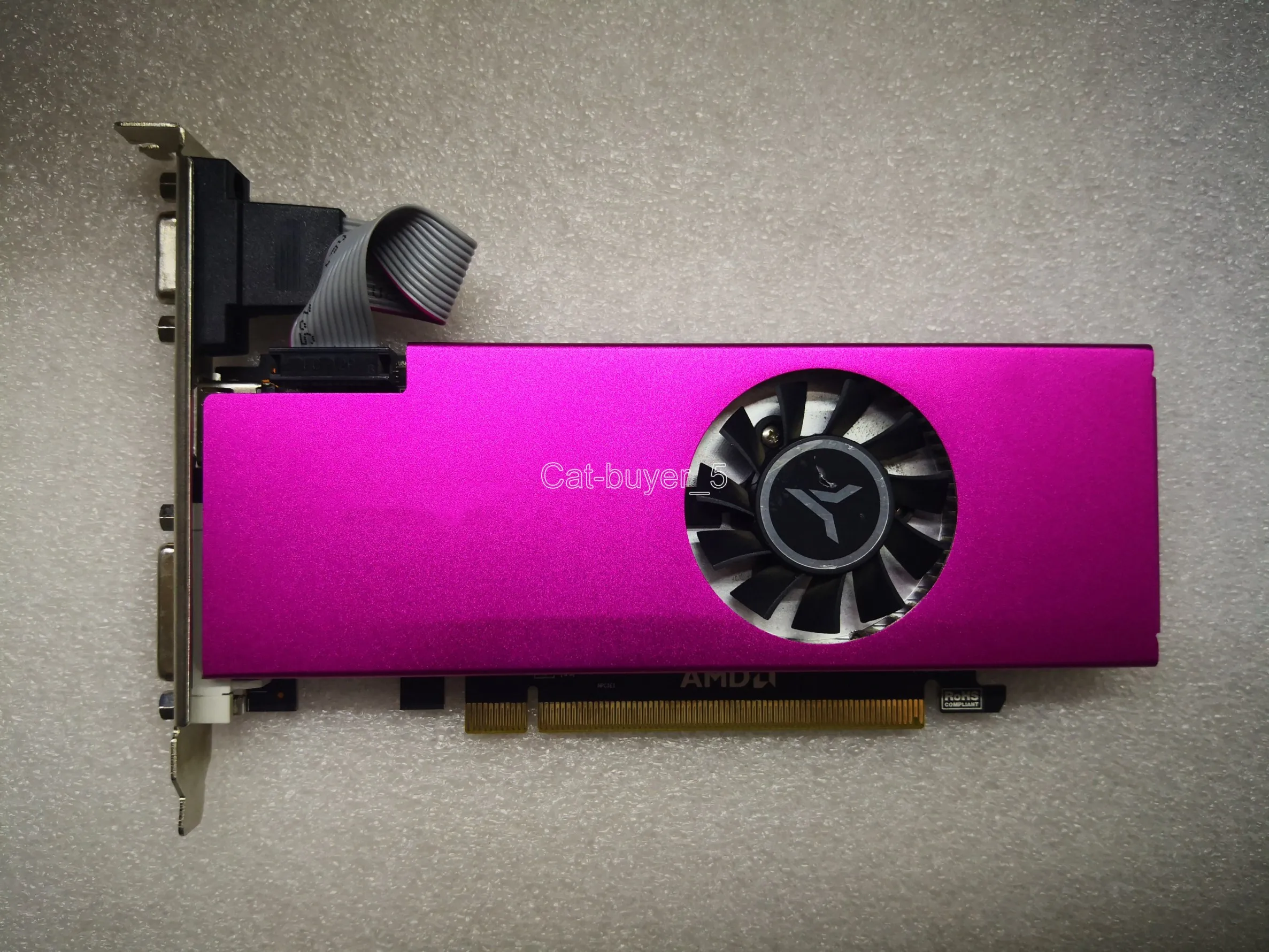 

Used AMD Radeon RX550 4GB GDDR5 PCI-Express Video Card VGA/DVI/HDMI