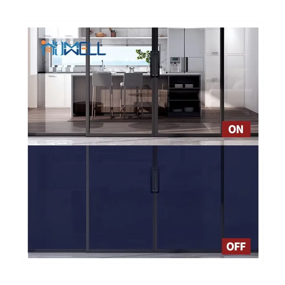 Smart Glass Electric Temper Partition Smart Tint Glass