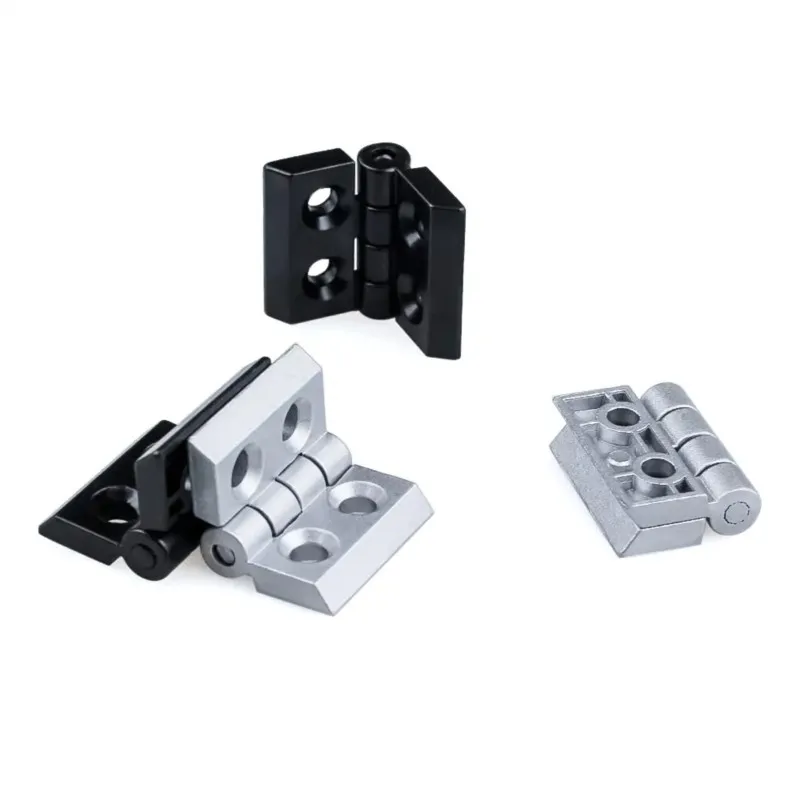 4Pcs/lot 2020 3030 4040 Aluminum Profile Hinge for 2020 3030 4040 EU Standard Extrusion Connector Zinc Alloy Door Accessories 3D