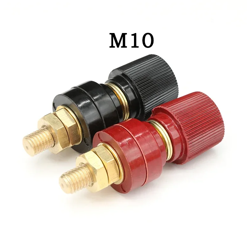 1pcs Wire Binding Post Thread Screw M4 M5 M6 M8 M10 Lithium Battery Weld Inverter Clamps Power Supply Connect Terminal Splice