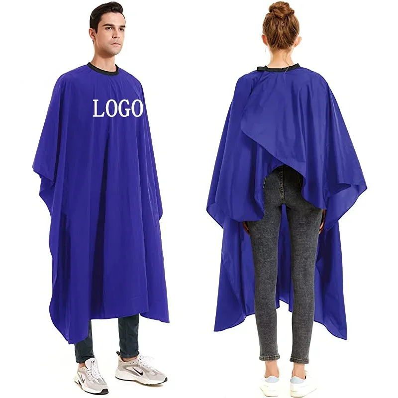 

1pcs Adult Waterproof Salon Hair Cut Nylon Hairdressing Barbers Cape Gown Cloth Cloth Cut Cape Hair Styling Cap Salon