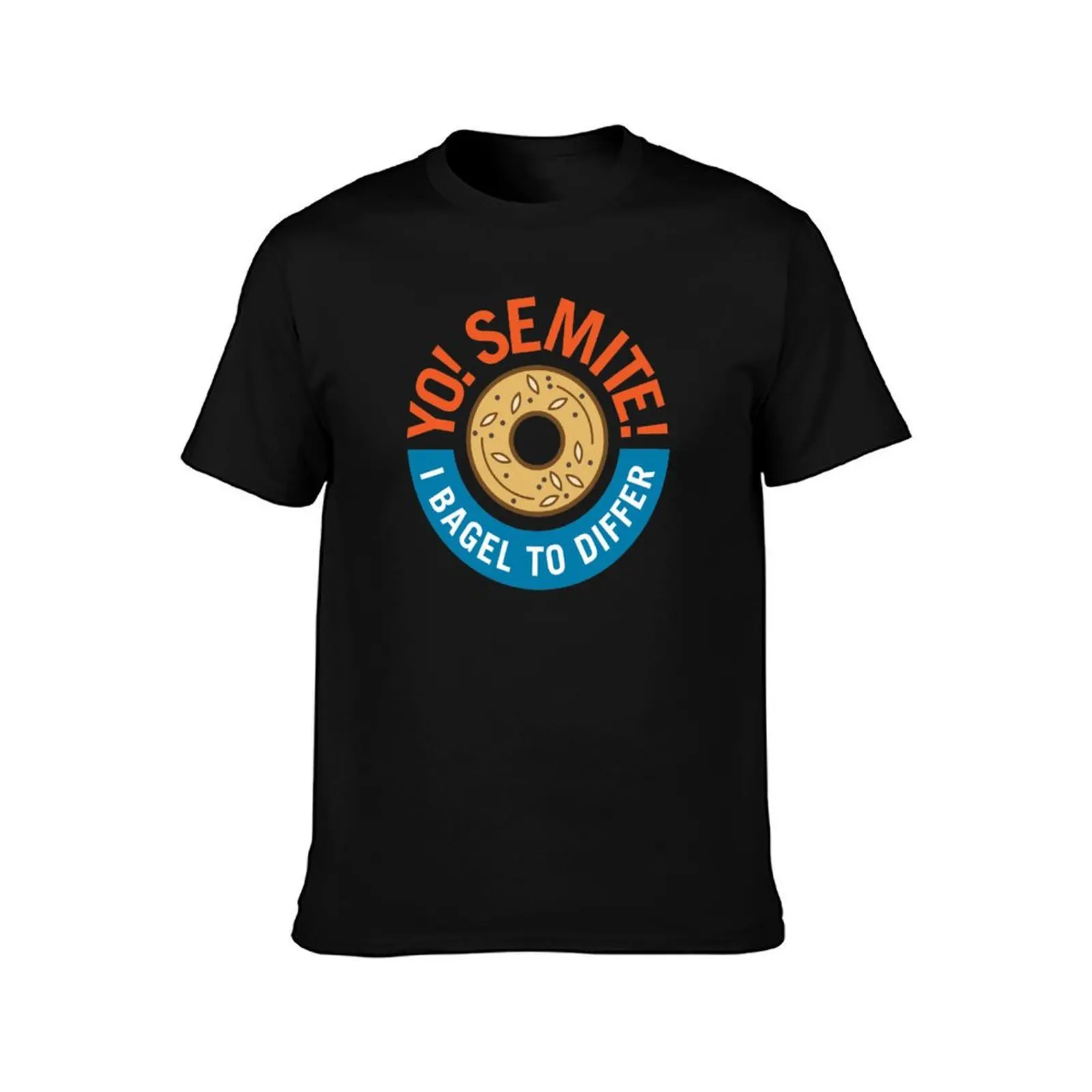 Yo! Semite! I Bagel to Differ T-Shirt Lightweight Hiking T-Shirt