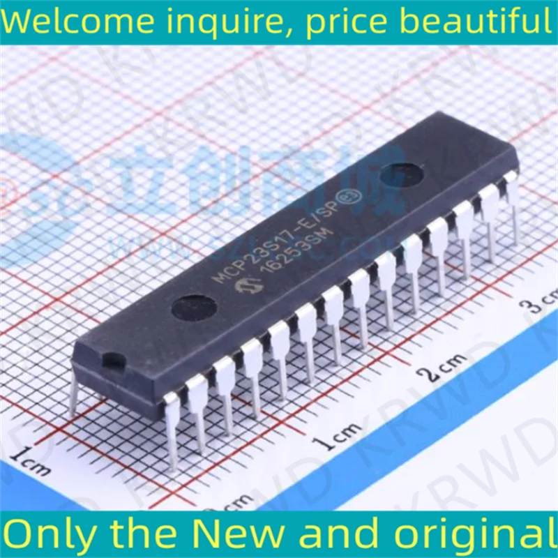 5PCS MCP23S17-E/SP New and Original IC Chip DIP28 MCP23S17-E/SP MCP23S17-E MCP23S17-