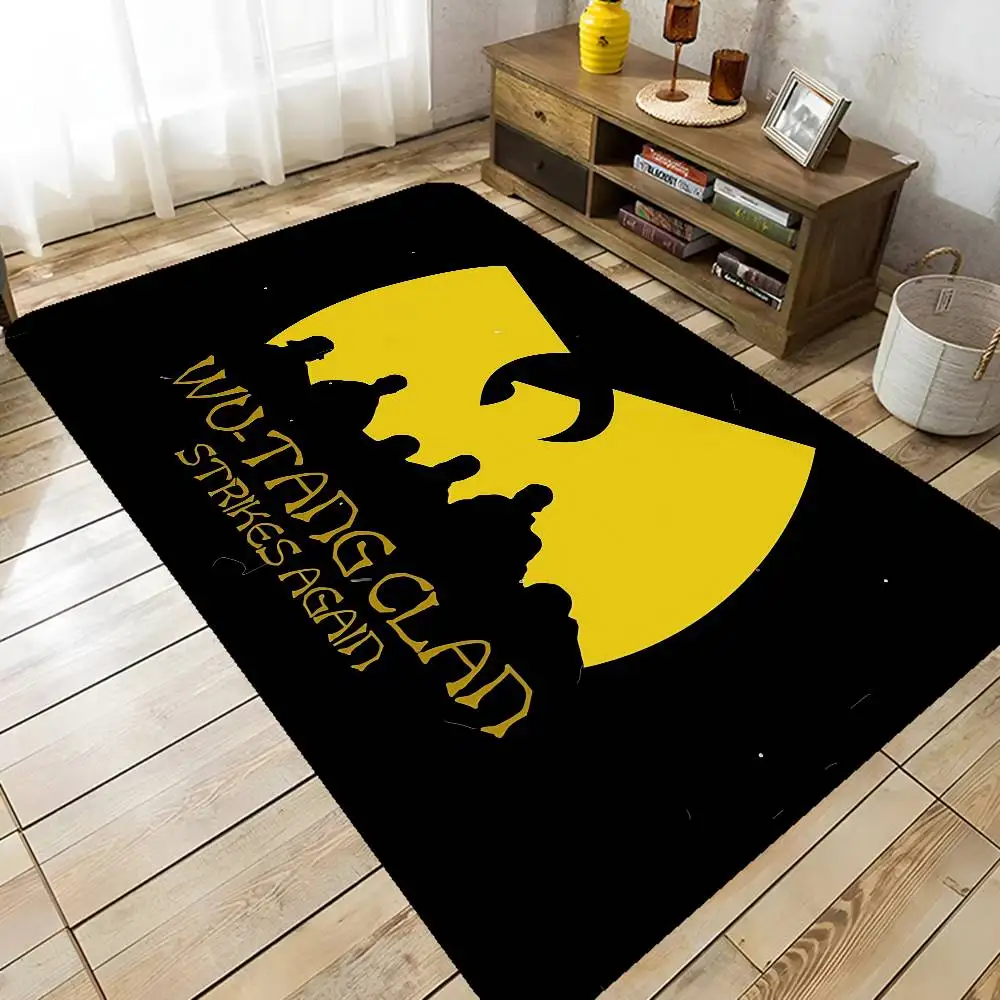 Hip Hop Group W-Wu T-Tang C-Clan Entrance Door Mat Nordic Style Home Doormat Bathroom-Toilet Mats Bedroom Hotel Decor Mat