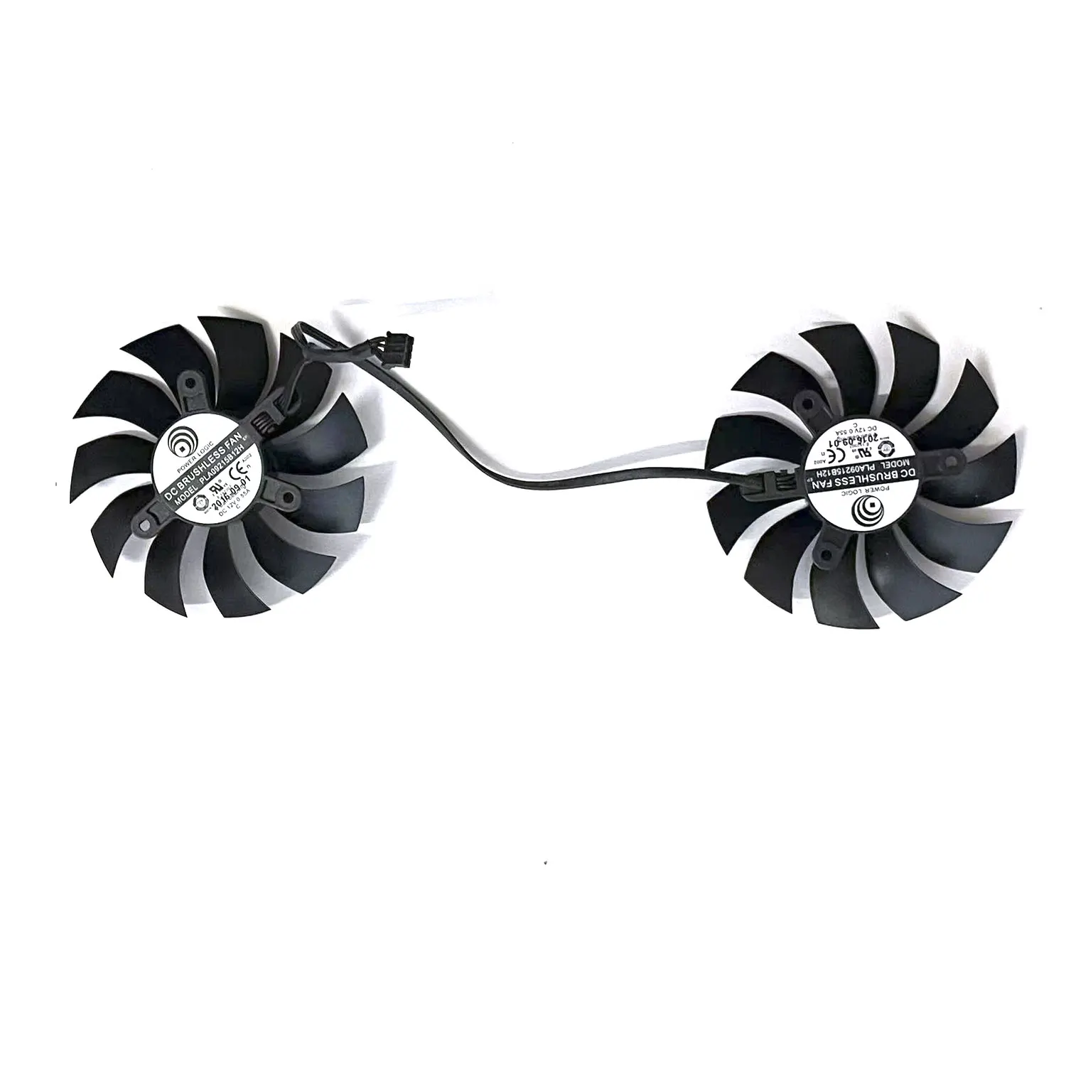 New PLA09215B12H 4PIN DC 12V 0.55A GTX1070 GPU fan suitable for EVGA Gtx 1080 1070 1060 980 970 960 950 graphics card fan