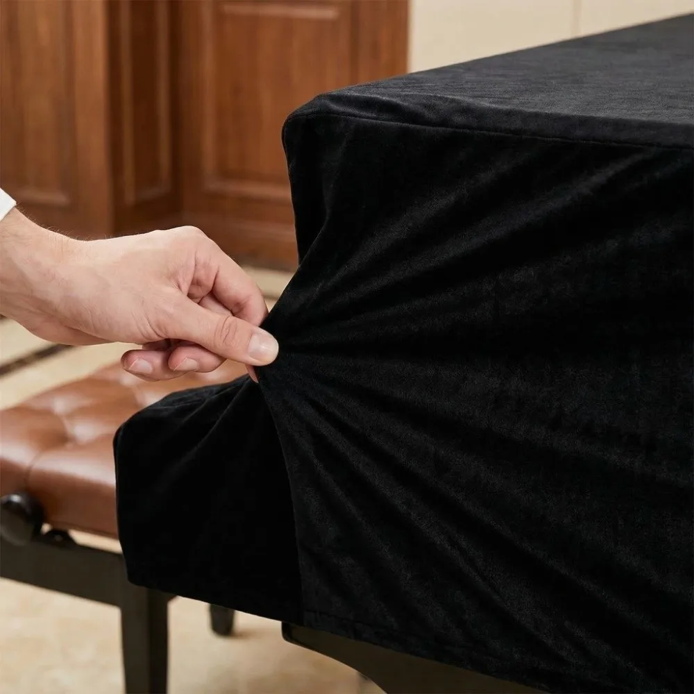 

Household Use Waterproof Piano Cover Dustproof Sunscreen Protective Cover 153x35x110cm Upright Appliance Cover Appliance Guard