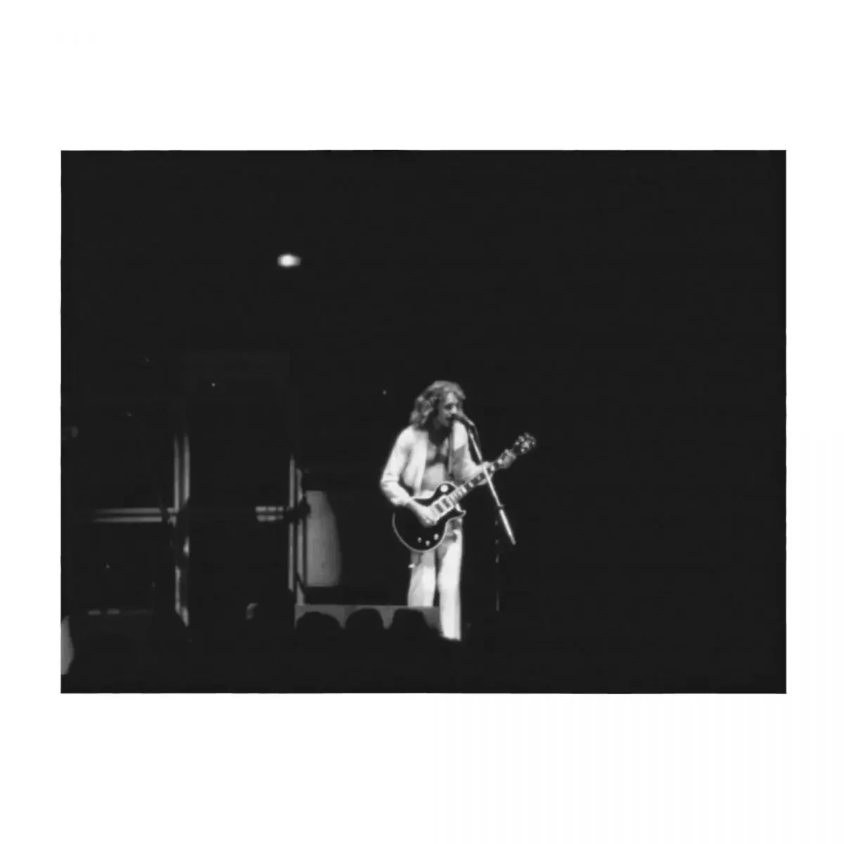 

Peter Frampton Live 1970's Throw Blanket Decorative Beds heavy to sleep wednesday Retros Blankets