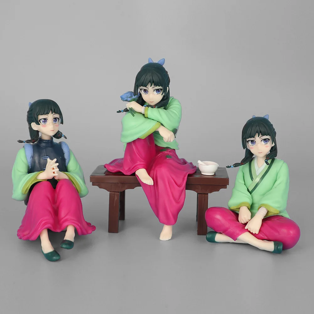 ミステリーハウスファンタジーアニメガールフィギュア手作り樹脂製コレクタブルモデルデスクトップオーナメントアートクラフトギフト