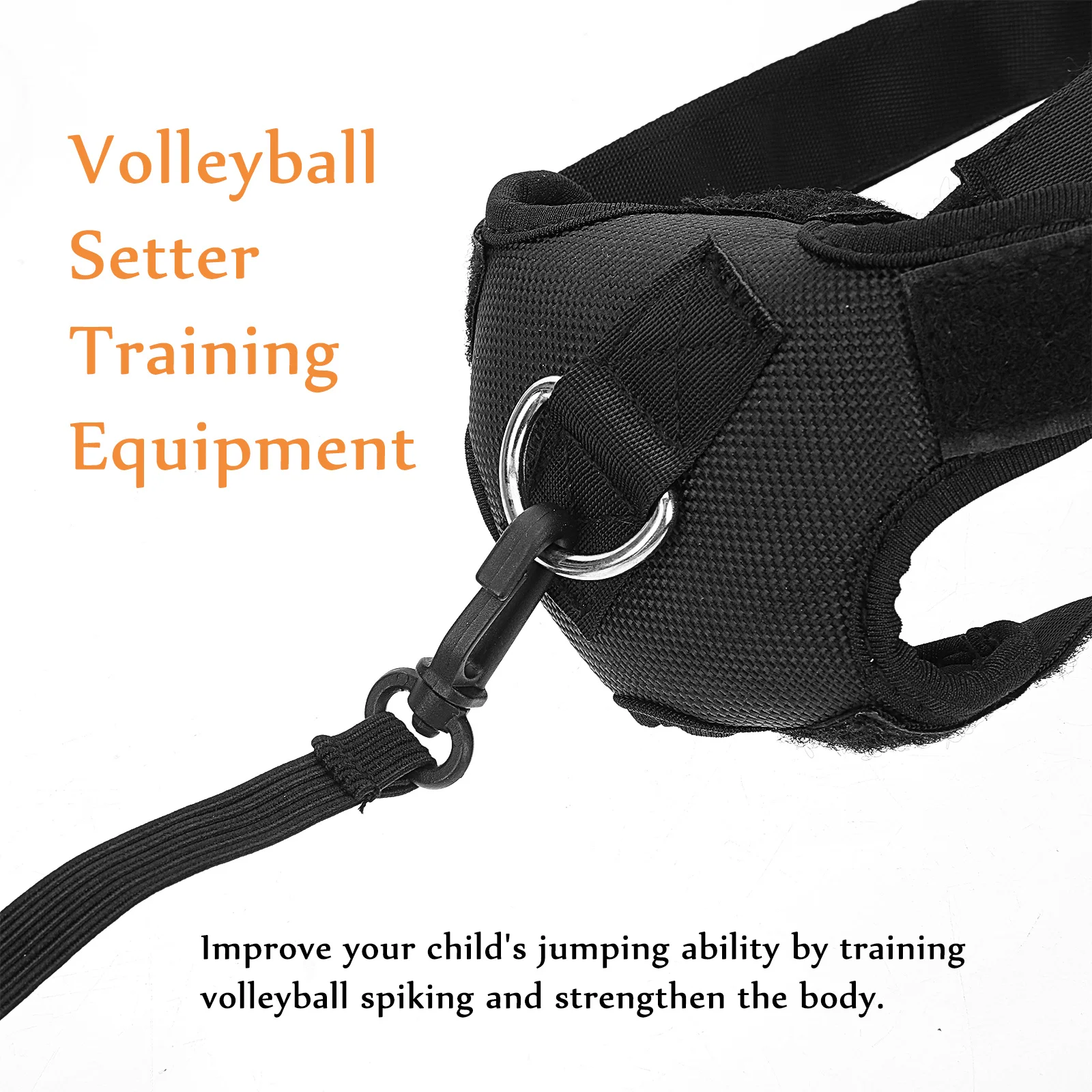 

1 Set Of Volleyball Trainer Strap Adjustable Spike Training Tool For Indoor Outdoor Practice Durable Nylon Sports Equipment Team