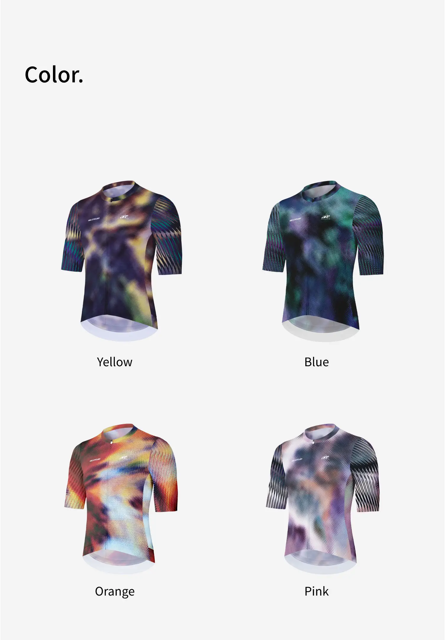 AEC YAOYING Serie Herren-Radtrikot Damen Slim Pro Bike Tops 2026 Sommer Kurzarm Fahrrad-Shirts Schnelltrocknend – Detail 7