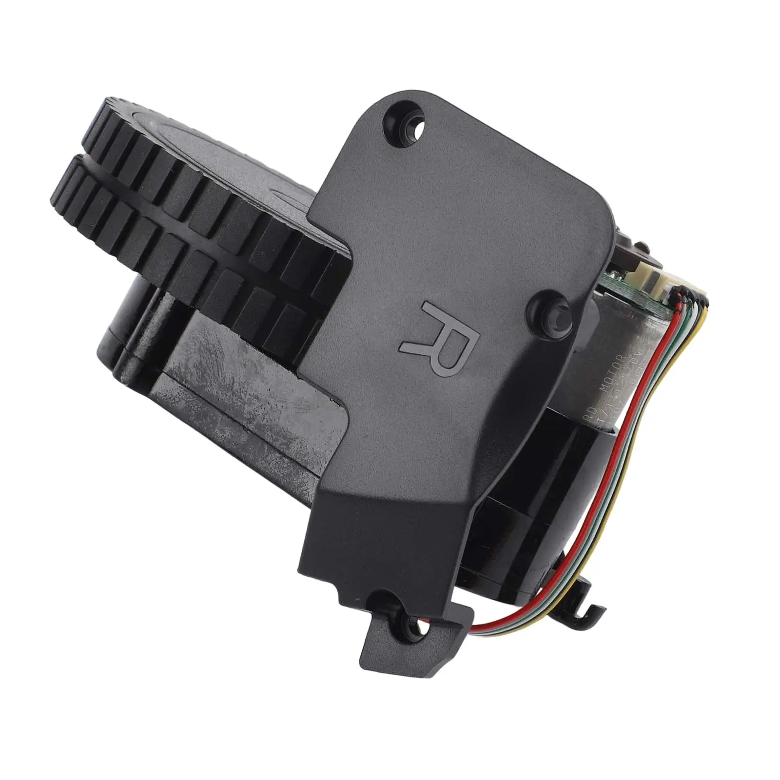 Black Replacement Wheel Left Right Options Long-lasting Performance Smooth Movement Corner Cleaning for durable Material