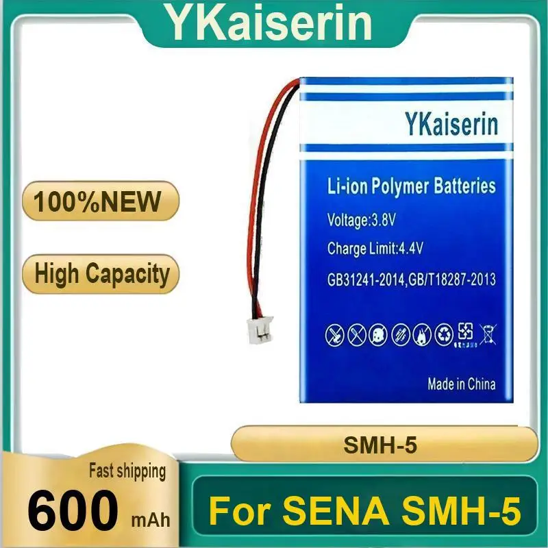 

For Sena Smh-5 600Mah Hardwearing Bluetooth Communication System Battery