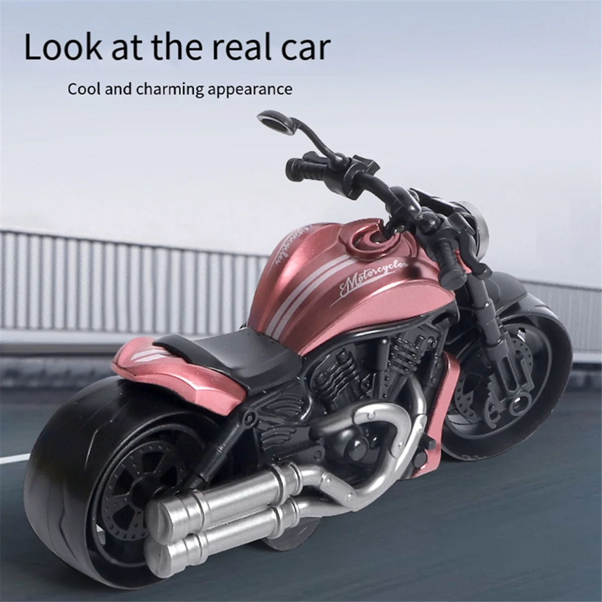 

A Toy Motorcycle,Pull Back Motorcycle Toy, 1:12 Motorcycle Model