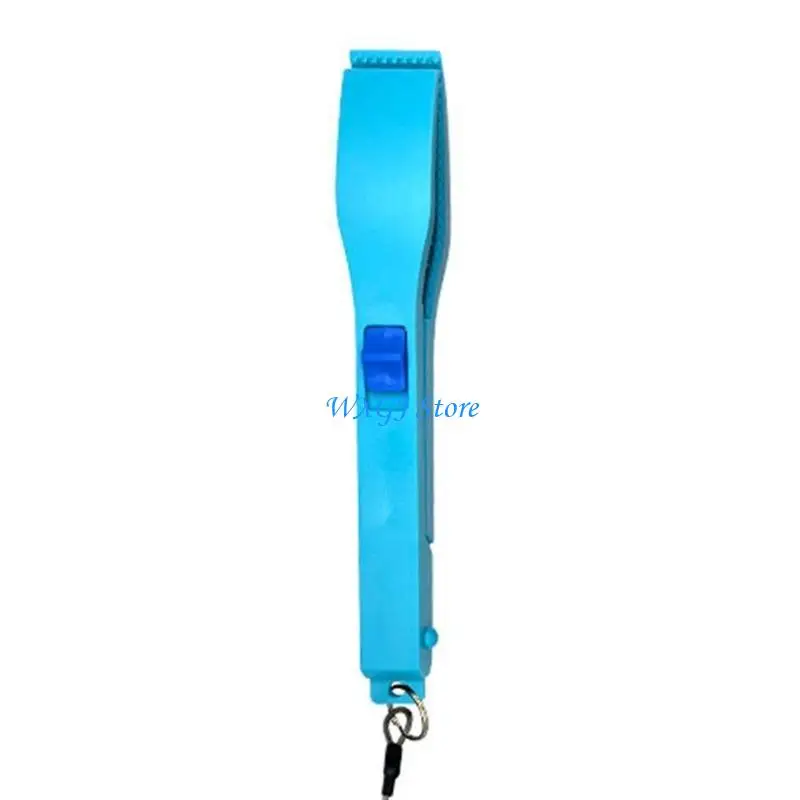 37JE Fishing Tongs Plastic Fishing Gripper With Lanyard Chain Holder Fish Holder Fishing Clamp Grip Plastic Fish Tongs