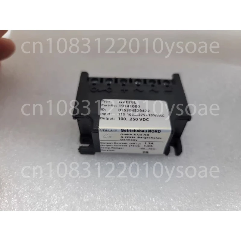 2PCS GHE40L Rectifier 19141010 200-10%... 480VAC 90.. 215VDC GVE20l Domestic GVE20l 19141000