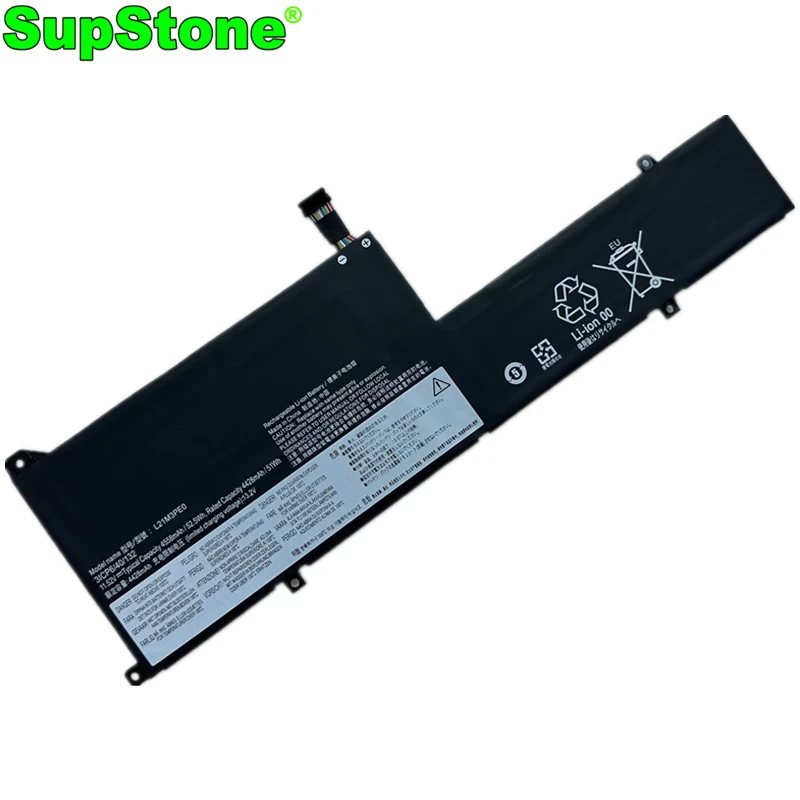 SupStone L21M3PE0 L21C3PE0 Laptop Battery For Lenovo IdeaPad FLEX 5 14ABR8 14IAU7 14IRU8 16ABR8 16ALC7 16IRU8 L21M3PE1 L21L3PE0