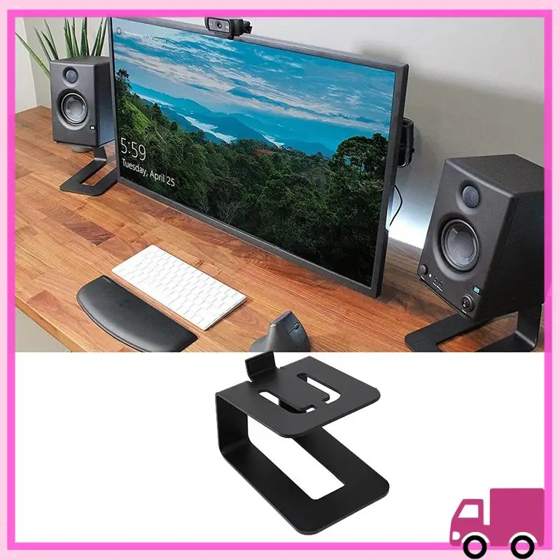 

Compact Desk Speaker Stands,Audio Speaker Stands For Studio Monitors, Bookshelf Speaker Desktop Speaker Stands