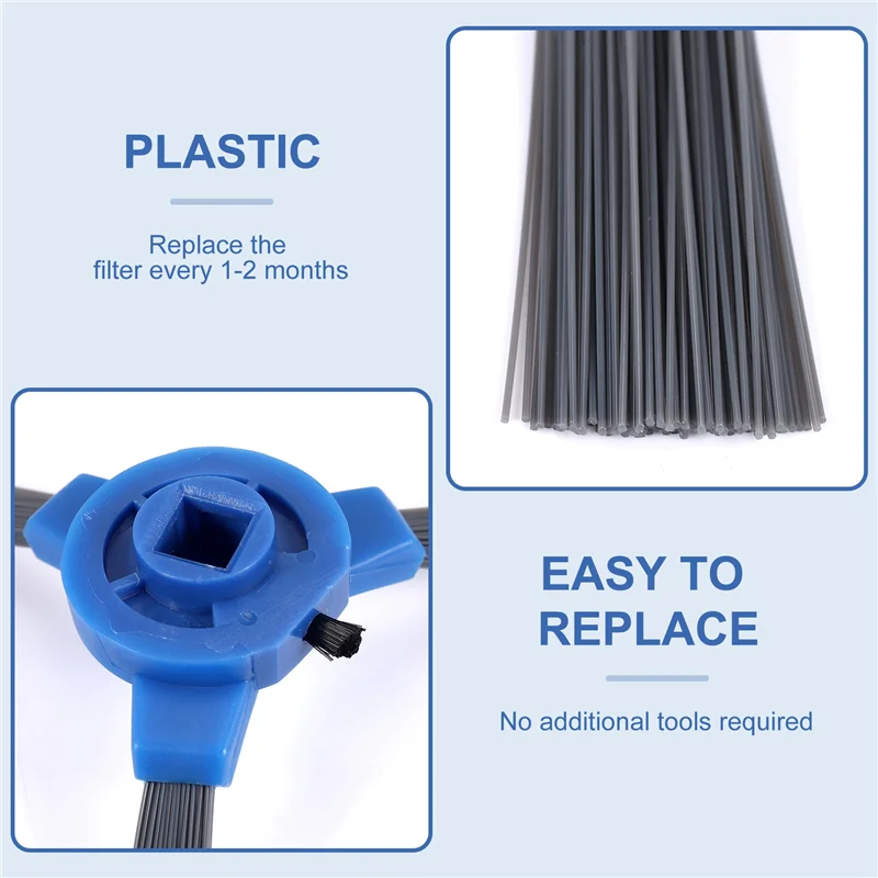 A01V-pièces de rechange compatibles Eufy Robovac 11S, Robovac 30, Robovac 30C T2120 Robovac 15C, accessoires 8 brosses latérales