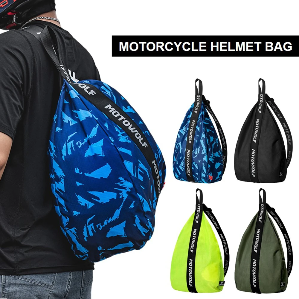 Motorcycle Travel Luggage Bags 11L Backpack Helmet Bag Large Capacity Waterproof Laptop Motorcycle Bag For Riding