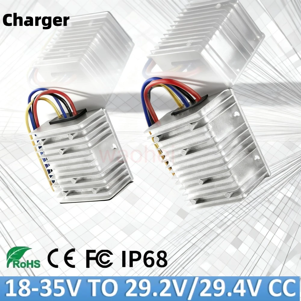 

18-35V to 29.2V 29.4V3A 5A 8A 10A 12A 15A 20A Charger DC DC Power Converter Constant Current Charger Lithium Lead Battery ce