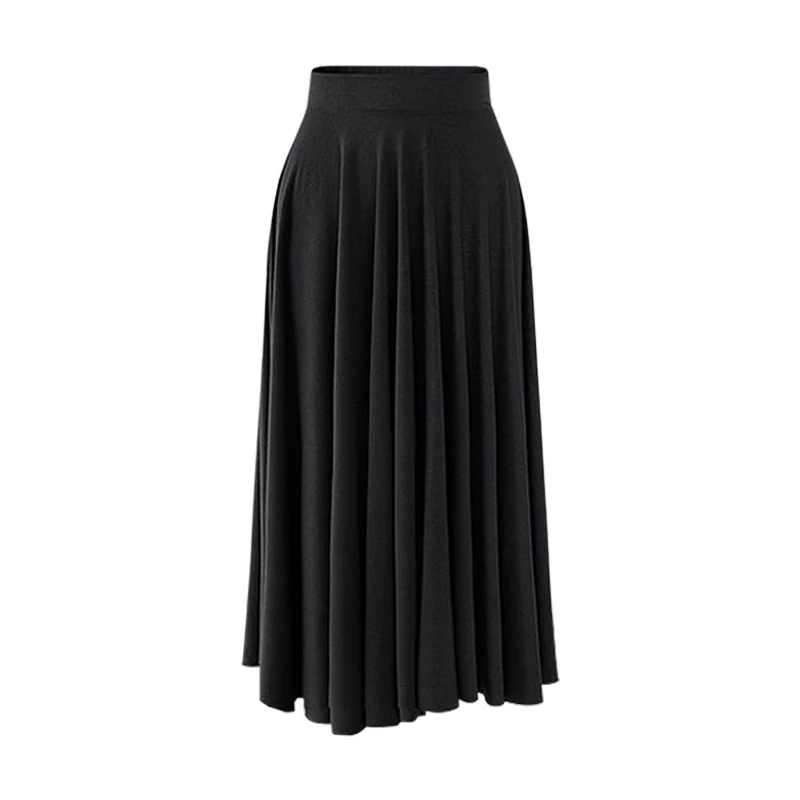 8XL Large Size Skirt Women\'s Summer New Loose Elastic Skirt Women High Waist Pleated Skirts M-5XL 6XL 7XL