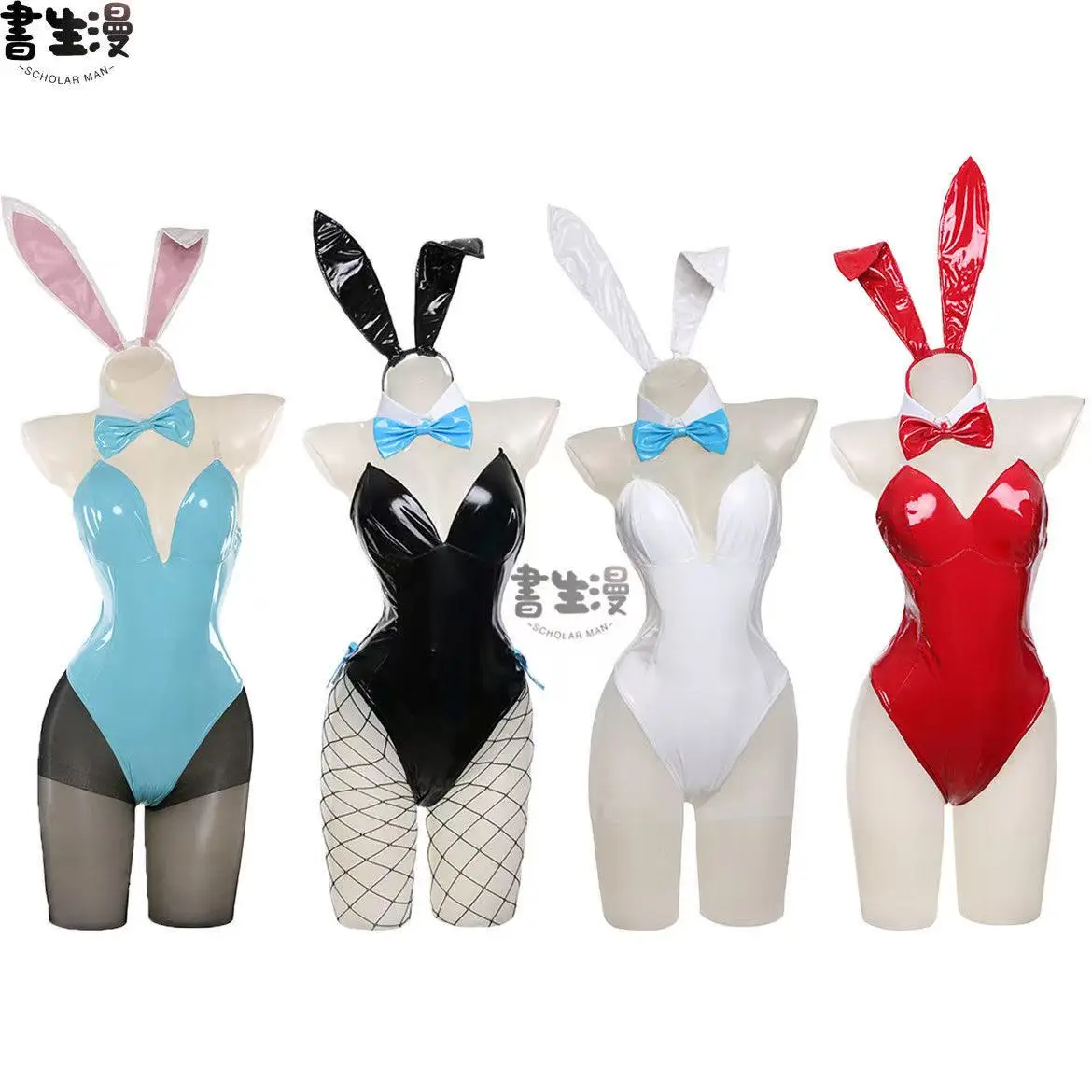 

Blue Archive Series Bunny Girl Cosplay Outfit Compatible with Shion Hanako Nero Asuna Roles