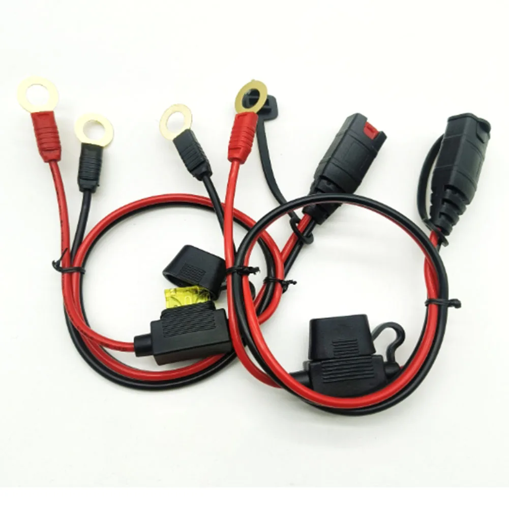 53CM Wiring Harness For GC002 X-Connect Battery Charger M6 Eyelet Clamp Trickle Charger Cable Battery Car Electronics Accessory