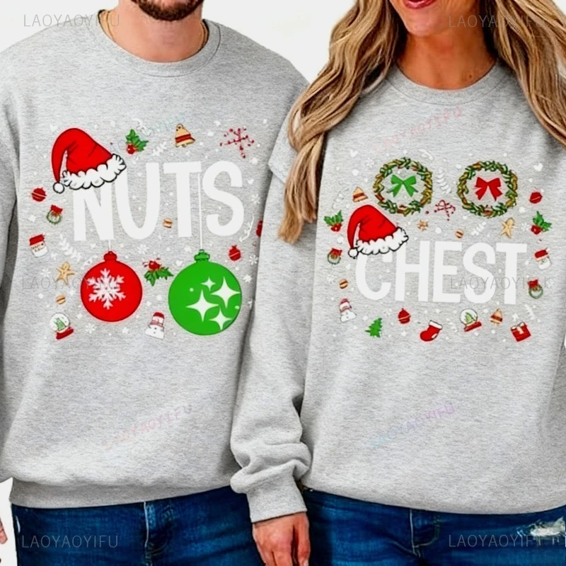 Couple Christmas Sweatshirt Couple Christmas Hoodie Horse Year Christmas Hoodie Neutral Hooded Sweater Favorite Partner